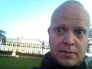 Egon at the White House